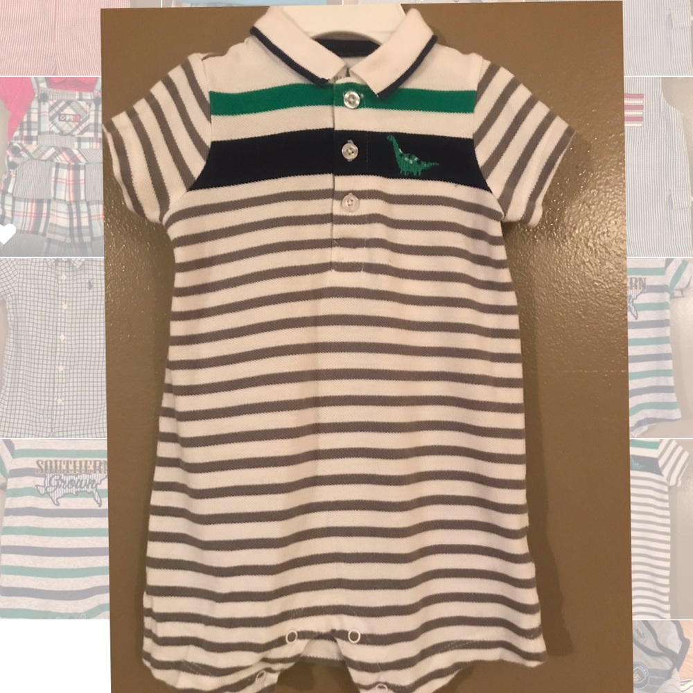 ⚡️2 for $12⚡️ Baby boy outfit 🦕